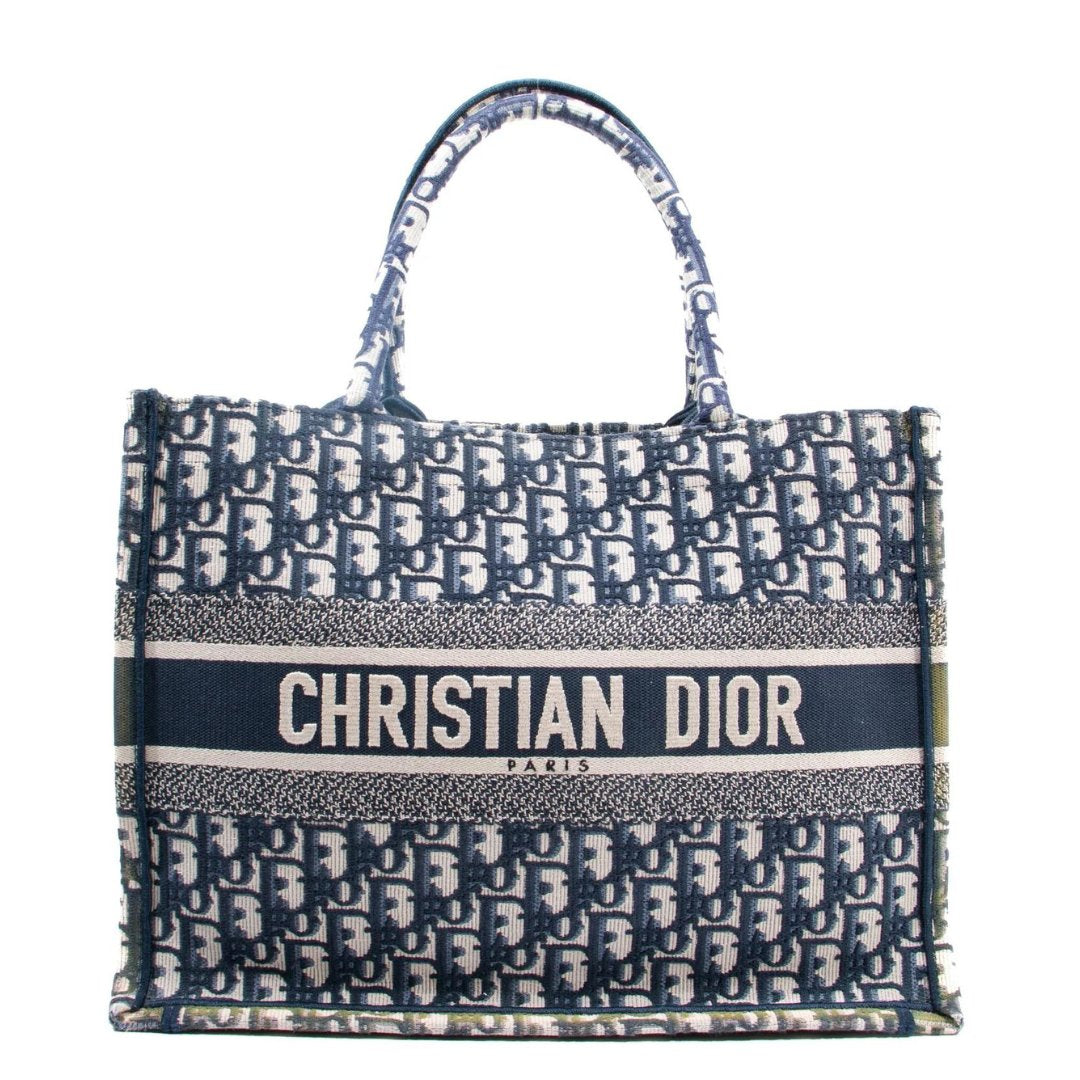 Christian Dior ネイビー ジレ Christian Dior Woven Cotton J'Adior Friendship Bracelet Set Blue