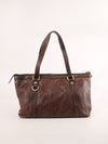 Abbey zip tote