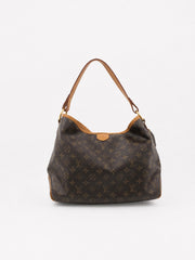 Louis Vuitton Shoulder Bag Brown Canvas
