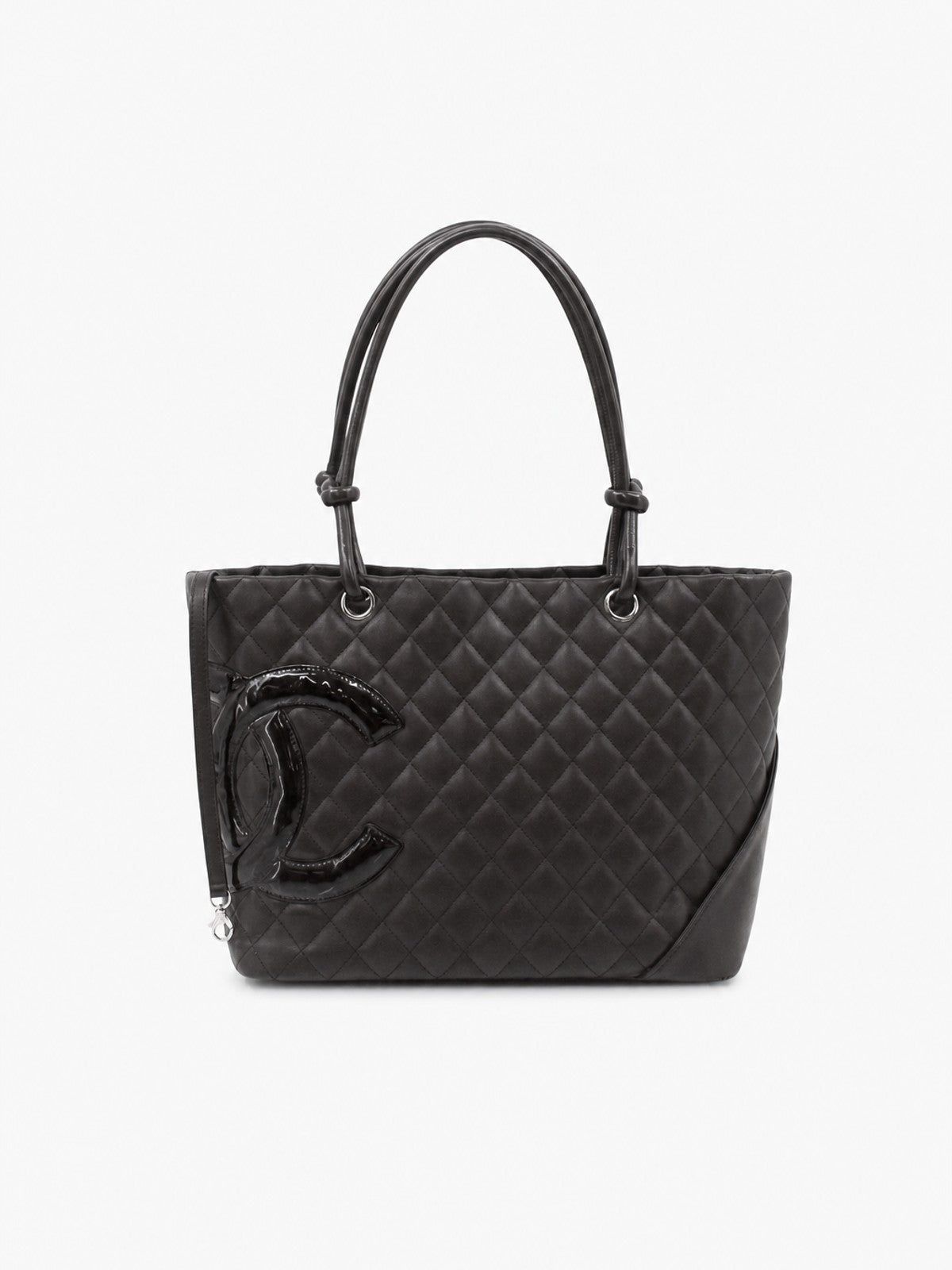 Chanel Hand Bag Brown Leather