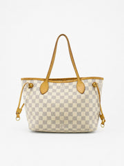 Louis Vuitton Neverfull PM White Canvas