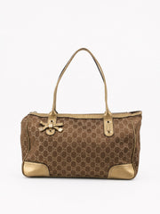 Gucci Princy Tote Brown Canvas