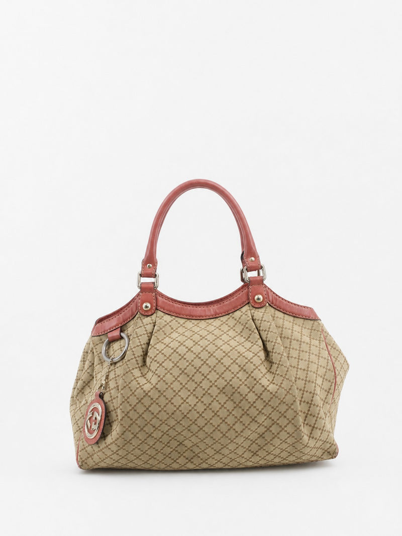 Gucci Sukey Brown Canvas