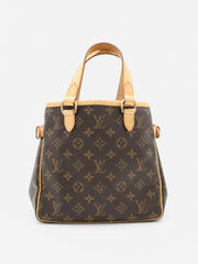 Louis Vuitton Batignolles Vertical PM Brown Canvas