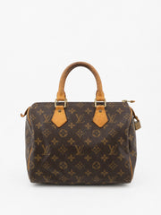 Louis Vuitton Speedy 25 Brown Canvas