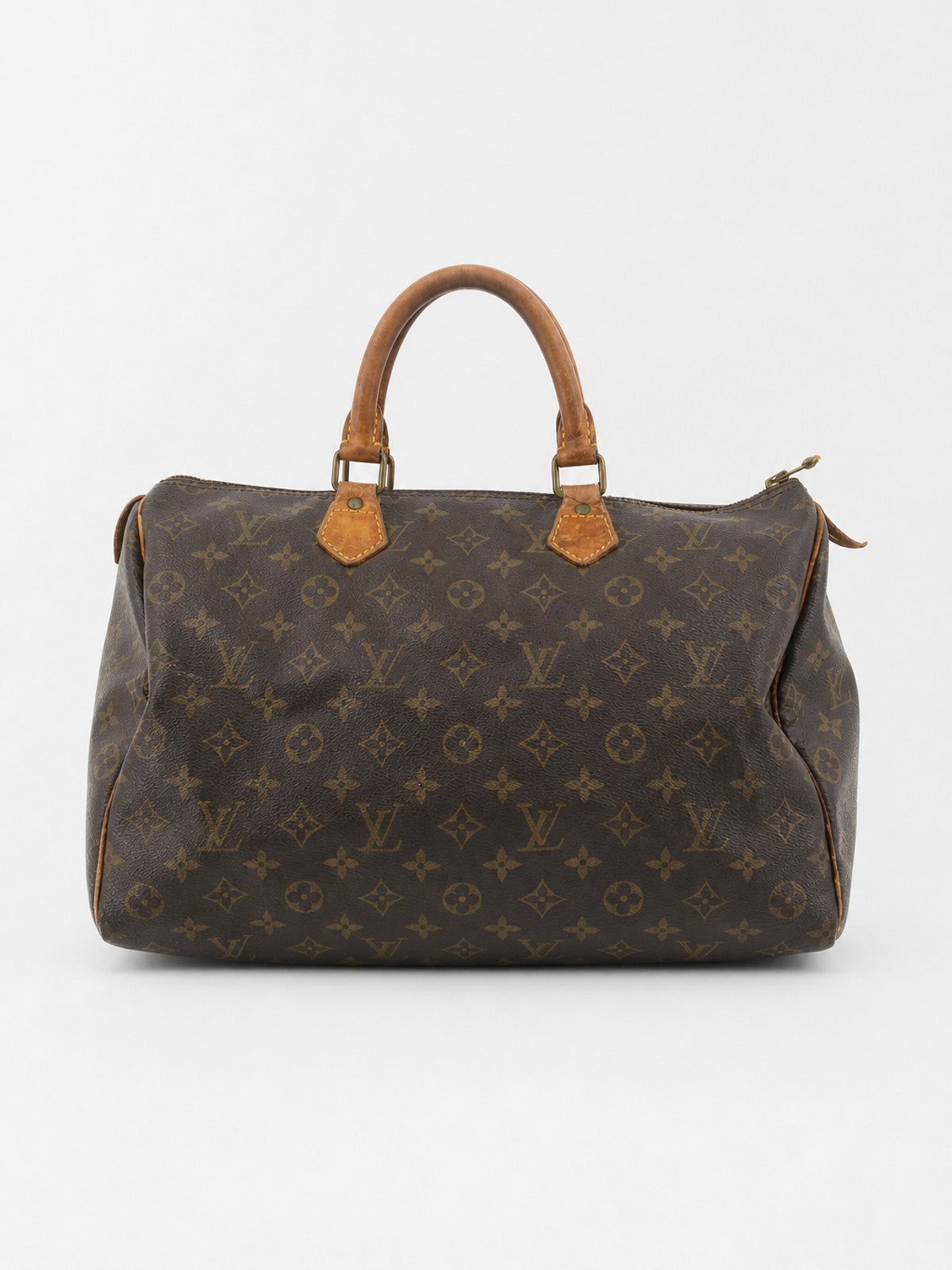 Louis Vuitton Speedy 35 Brown Canvas