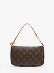 Louis Vuitton Accessories Pochette Brown Canvas
