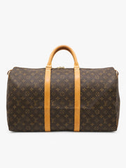 Louis Vuitton Keepall 50 Brown Canvas