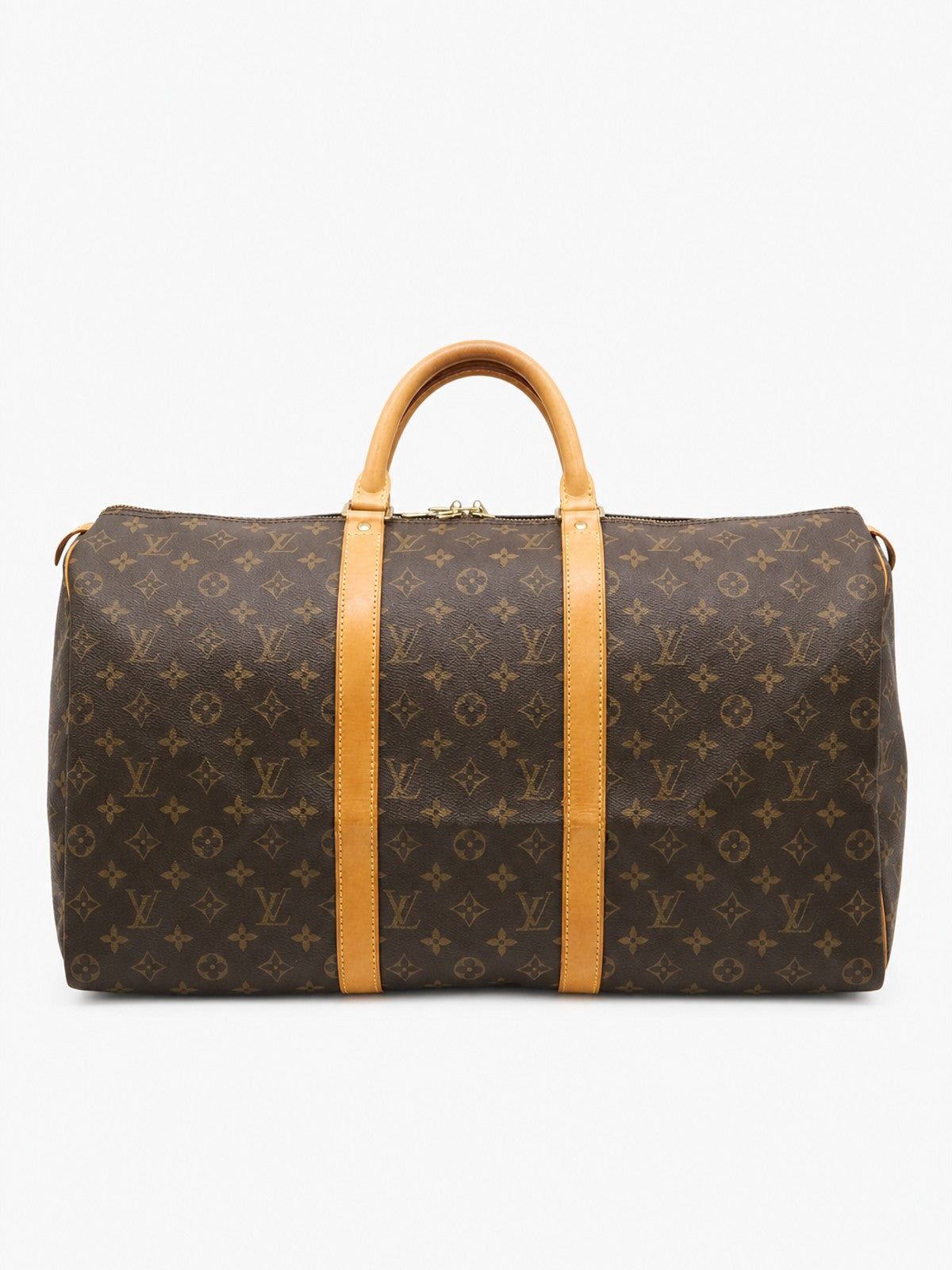 Louis Vuitton Keepall 50 Brown Canvas