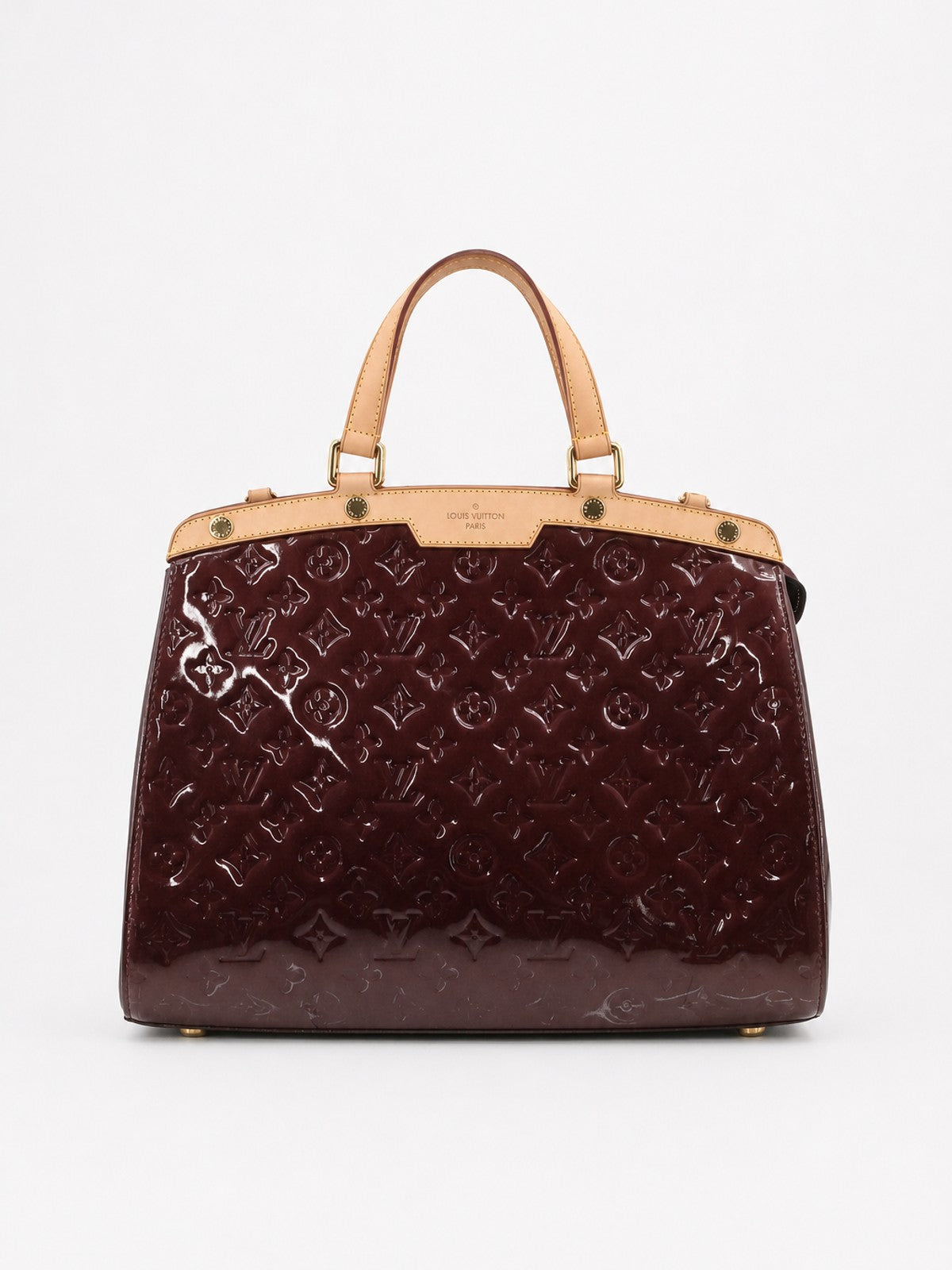 Louis Vuitton Hand Bag Bordeaux Vernis leather