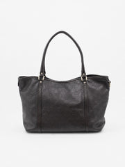 Gucci Shoulder Bag Brown Leather