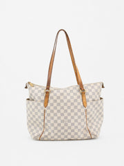 Louis Vuitton Totally MM White Canvas
