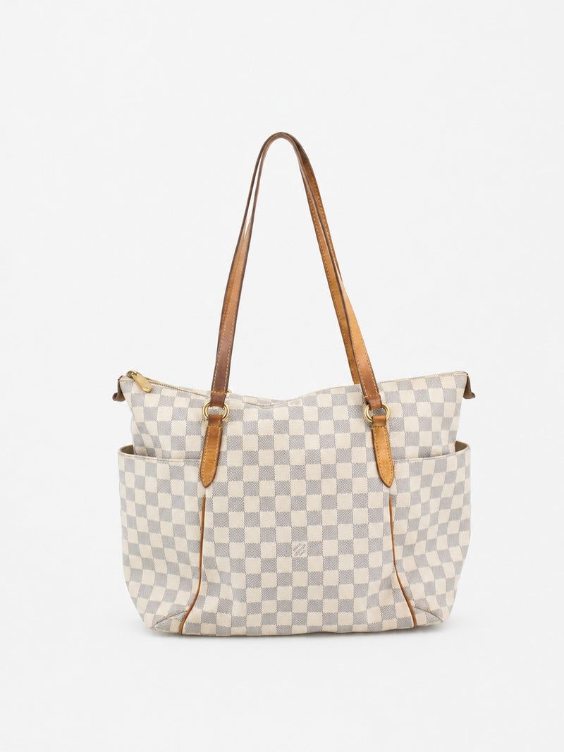 Louis Vuitton Totally MM White Canvas