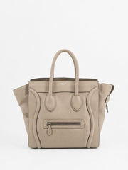 Celine Medium Luggage Beige Leather