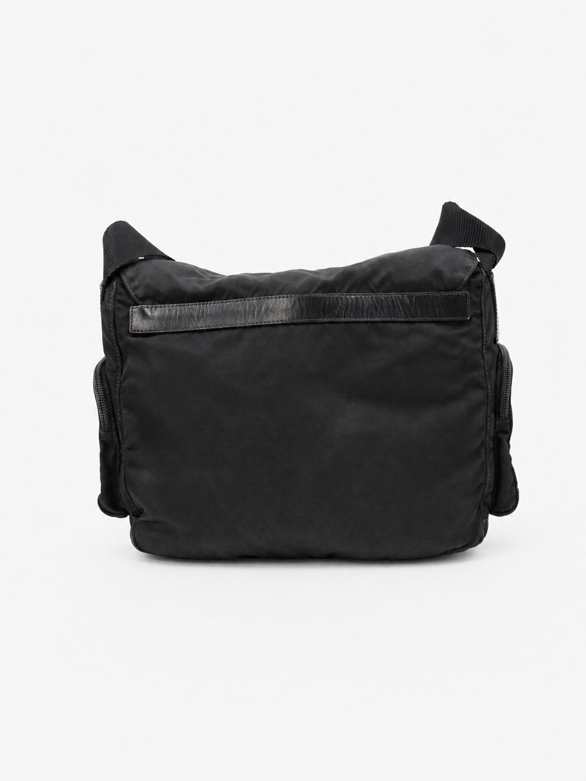 Prada Double Buckle Messenger