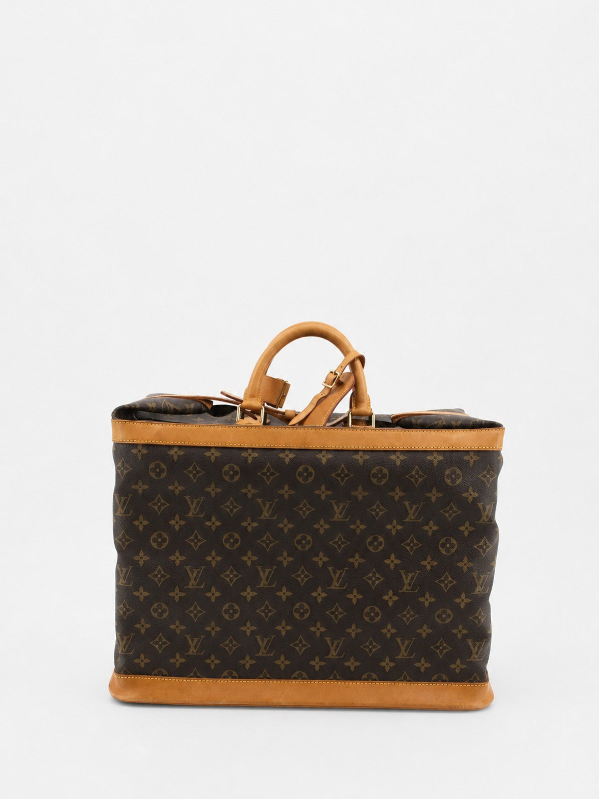 Louis Vuitton Hand Bag Brown Canvas