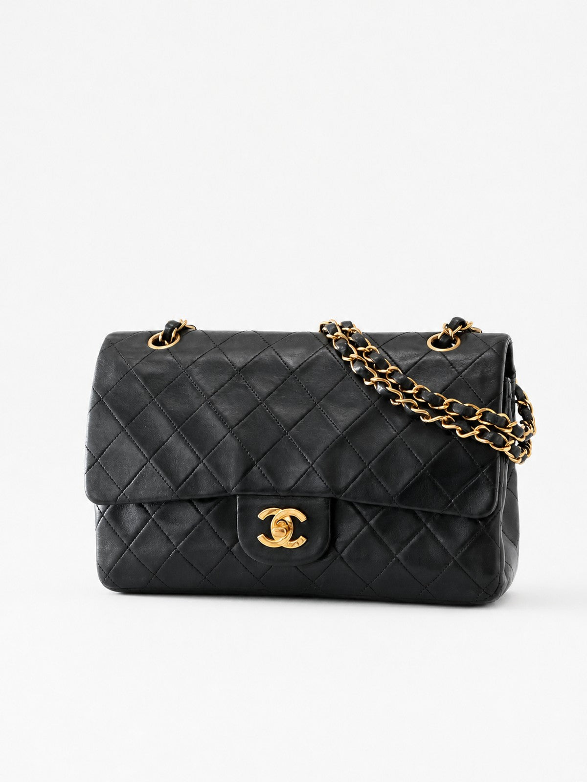 Chanel Medium Classic Flap Black Leather