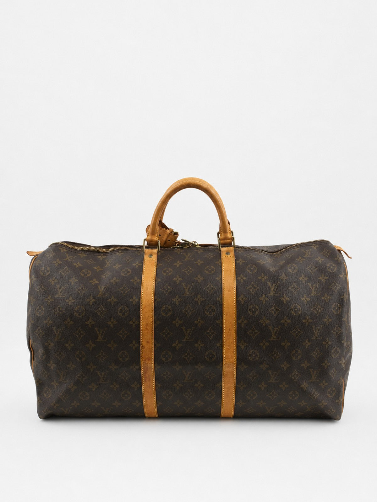 Louis Vuitton Keepall 60 Brown Canvas
