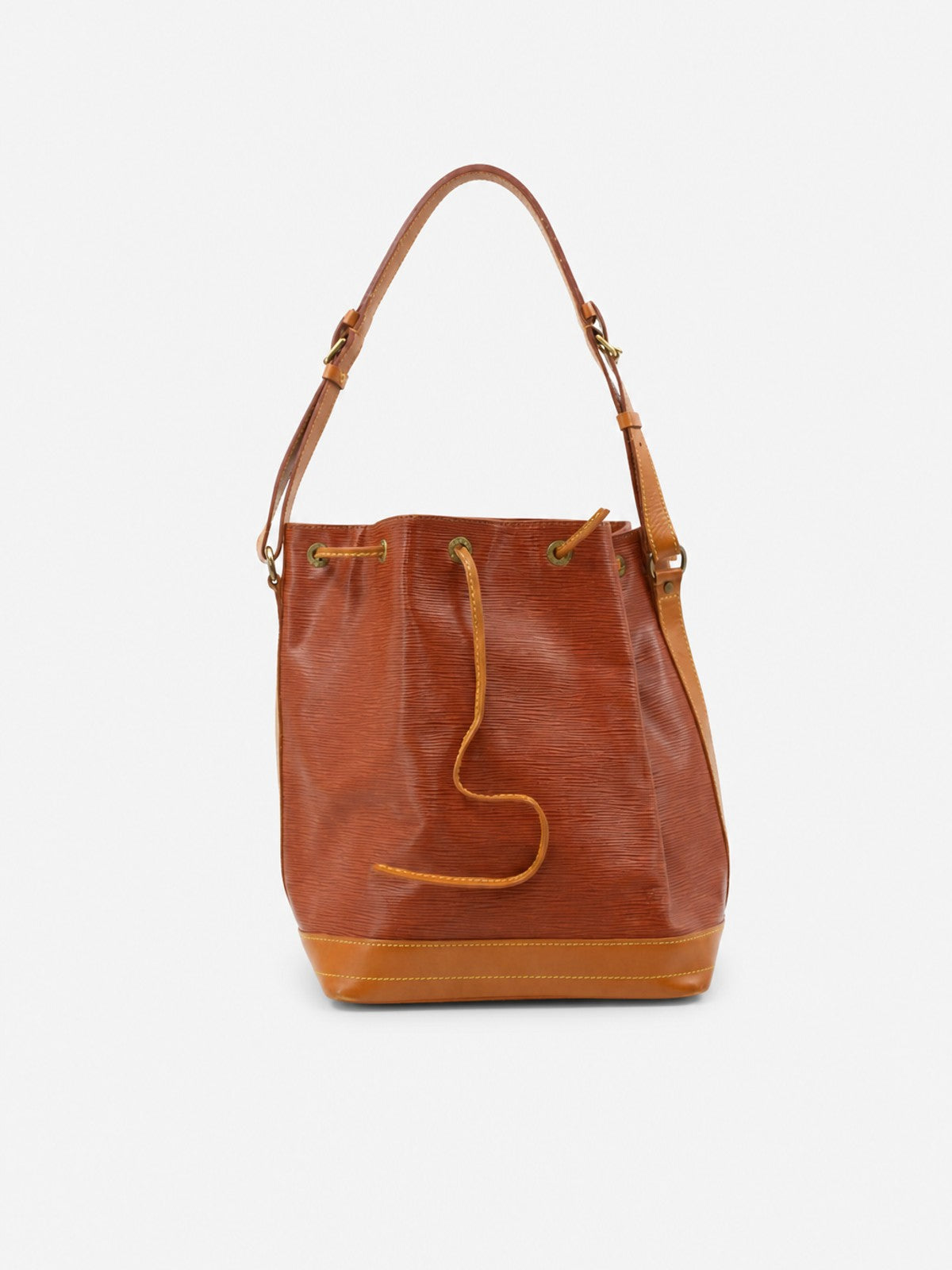 Louis Vuitton Noé Orange Epi leather