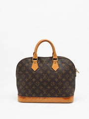 Louis Vuitton Alma PM Brown Canvas