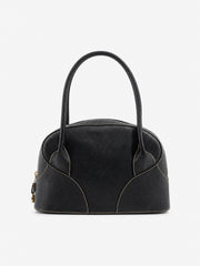 Loewe Hand Bag Grey Leather