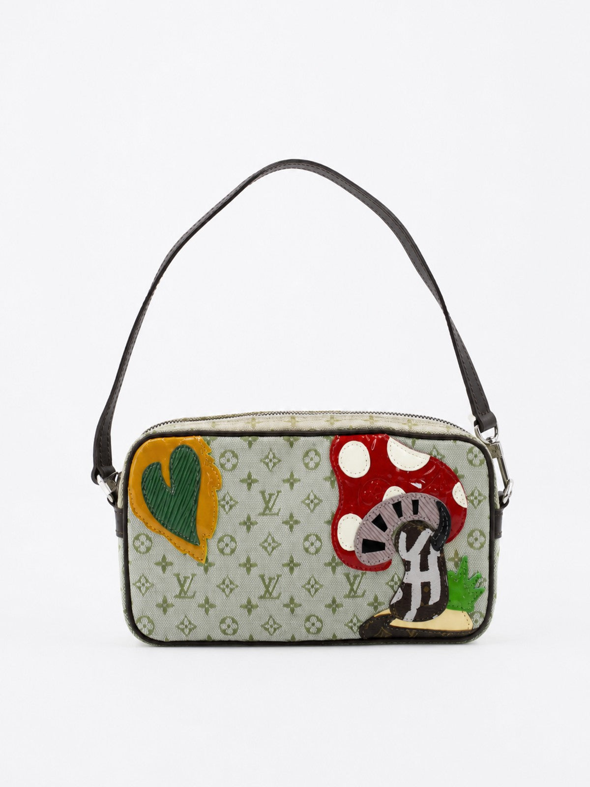 Louis Vuitton Conte de Fées Pochette Green Fabric