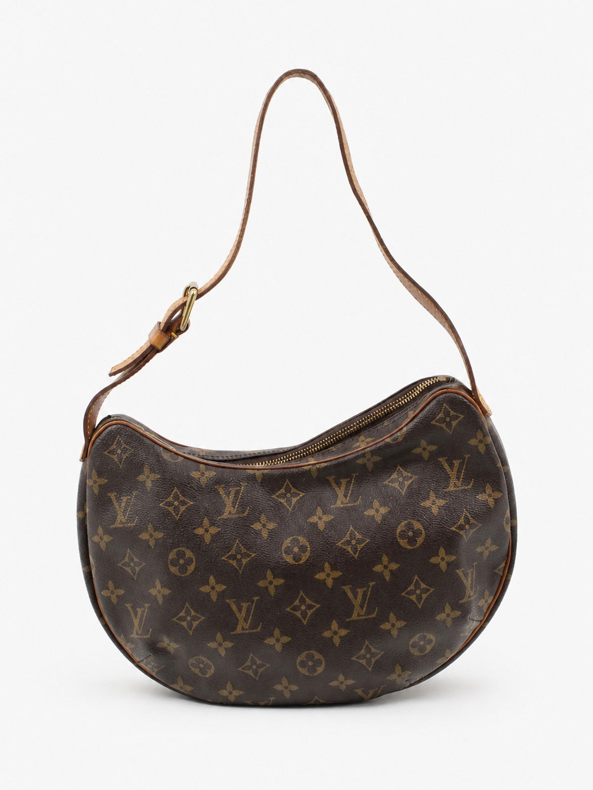 Louis Vuitton Croissant MM Brown Canvas