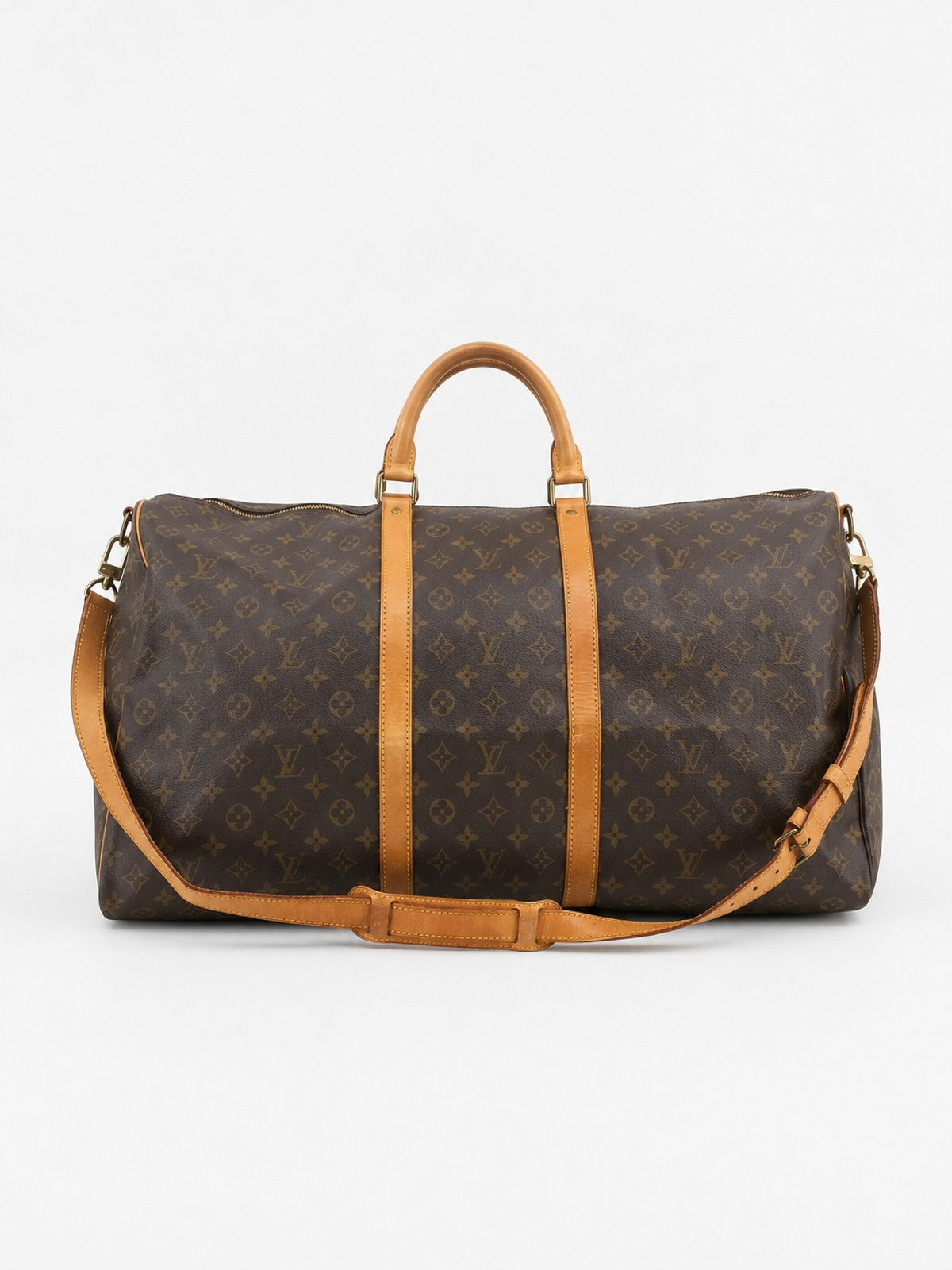 Louis Vuitton Keepall 60 Brown Canvas