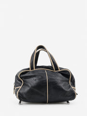 Loewe Hand Bag Blue Leather
