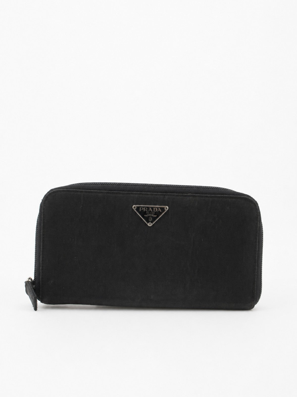 Prada Wallet Black Fabric