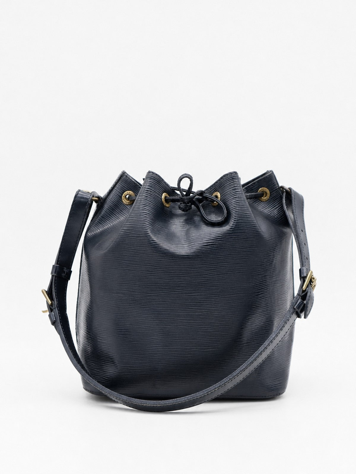 Louis Vuitton Petit Noé Black Epi leather