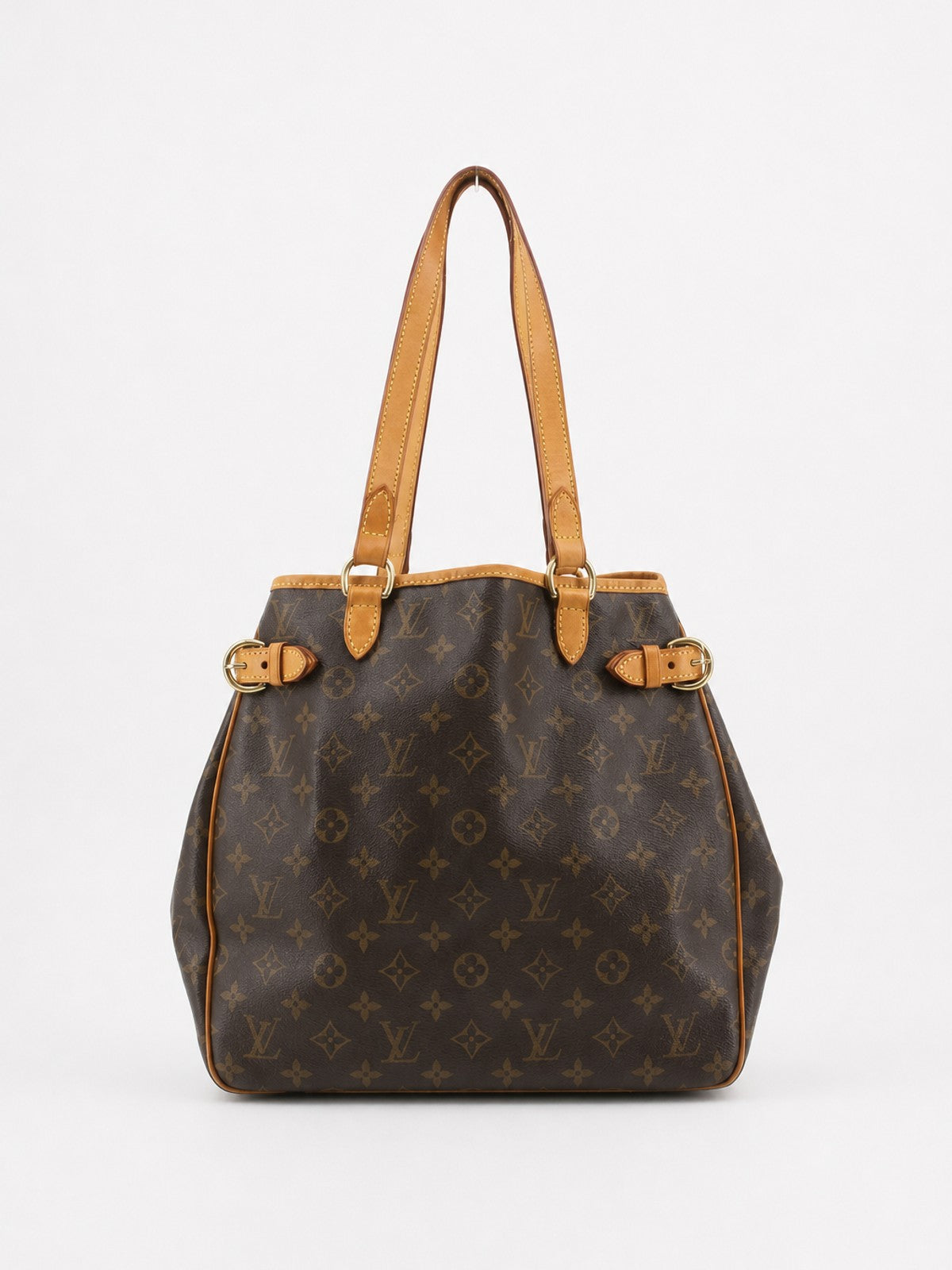 Louis Vuitton Batignolles Vertical MM Brown Canvas