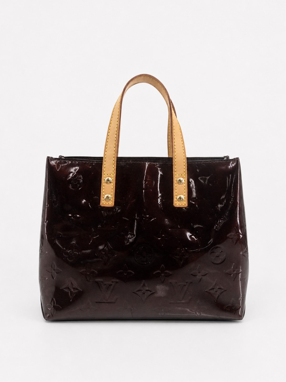 Louis Vuitton Reade PM Bordeaux Vernis leather